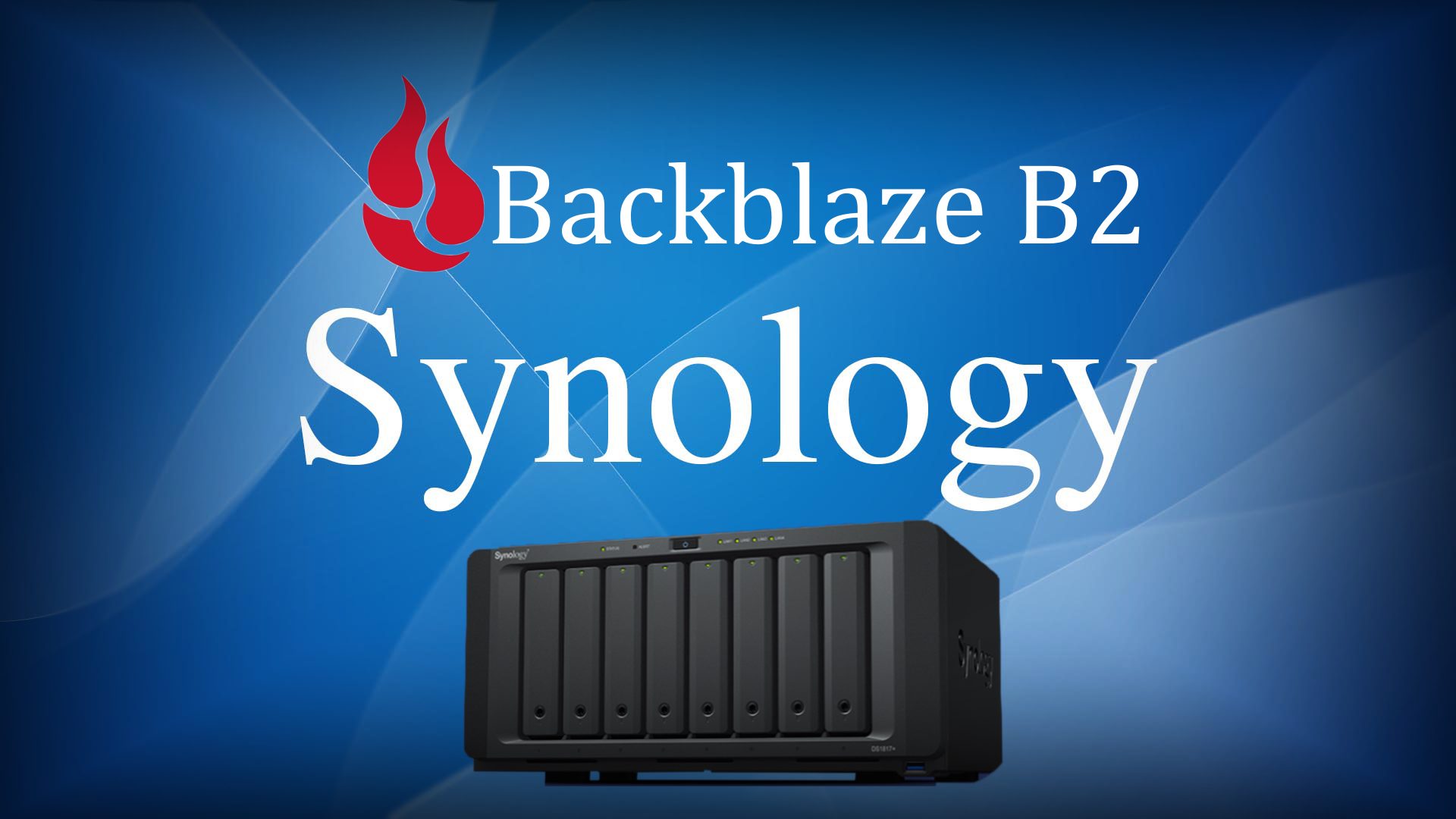 backblaze b2 synology