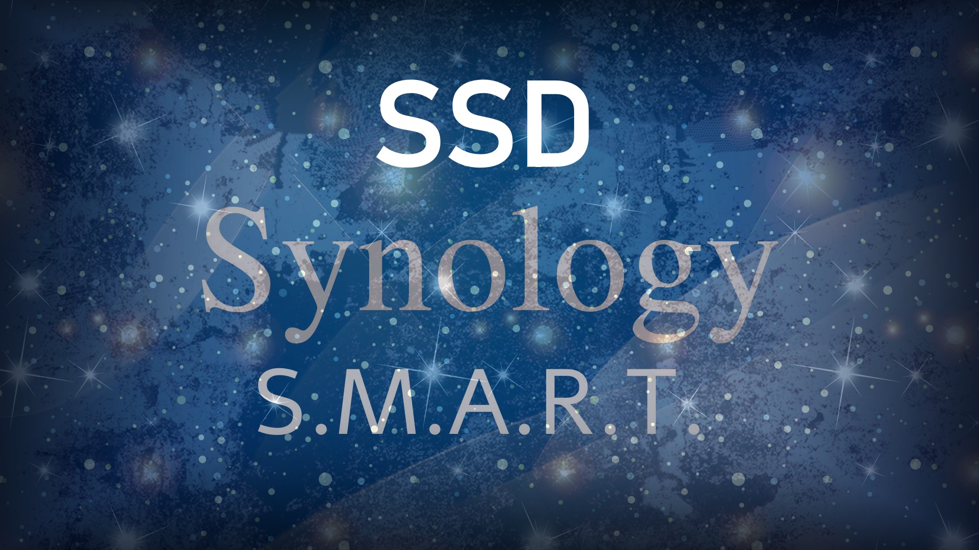 Read more about the article Synology атрибуты SMART для SSD диска