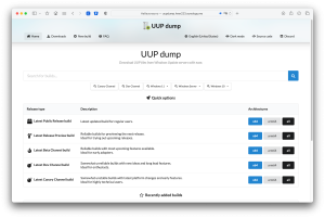 Read more about the article Локальный сервер UUP dump на Synology